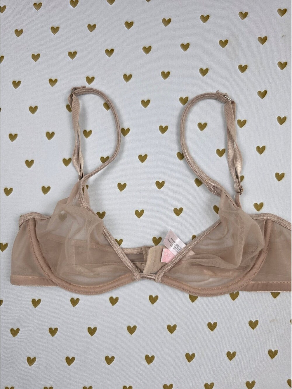 Victorias Secret Vintage Y2k Sheer 34b Sexy Bra